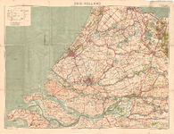 A20-A32 Sleeswijk's kaart van Zuid-Holland (2x), ca.1925
